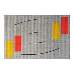 Capacho Pintado 45x75 cm Areia 141024 Apaeb