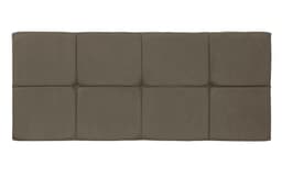 Painel Cabeceira Casal 1,40cm Marrom
