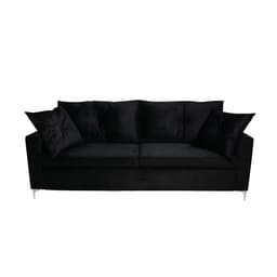 Sofá 3 Lugares Viena 230 cm Soft Preto