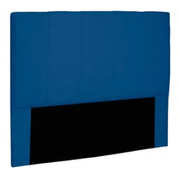 Cabeceira Casal Ravenna Suede Azul