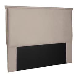 Cabeceira Casal Veneza Suede Bege