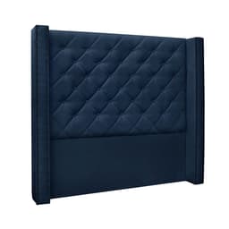Cabeceira Casal Vicenza Suede Azul