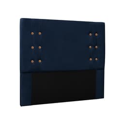 Cabeceira Queen Gênova Suede Azul