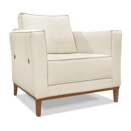 Poltrona Potenza Linho Natural