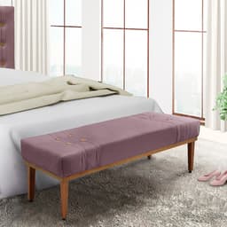 Recamier Gênova Veludo Uva 90 cm