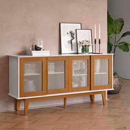 Buffet Sevilha 4 Portas Branco Nature