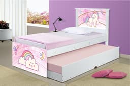 Cama Unicórnio Uni com Auxiliar