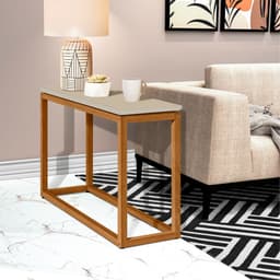 Mesa de Apoio Roma Off White Nature
