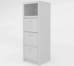 Gaveteiro Bath 3 GV Branco