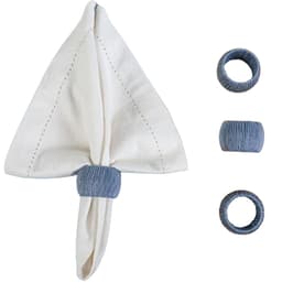 Kit 4 Porta Guardanapos Requinte Safira