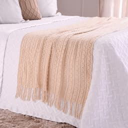 Peseira Tricot Toque Super Macio 80x250