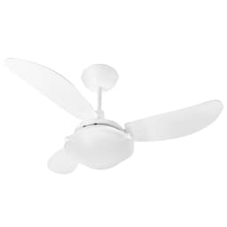Ventilador Havaí 3 Pás 110V Branco
