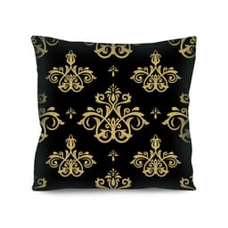 Almofada Valverde Arabescos Dourado 42x42cm