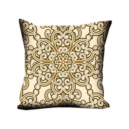 Almofada Valverde Mandala Bege 42x42cm