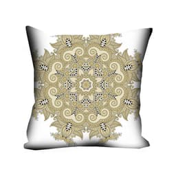 Almofada Valverde Mandala I Branco 42x42cm