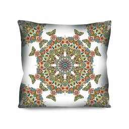 Almofada Valverde Mandala II Branco 42x42cm