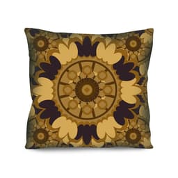Almofada Valverde Mandala Marrom 42x42cm