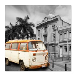 Quadro Kombi Uniart Laranja 30x30cm