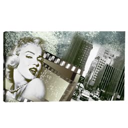 Quadro Marylin Sépia 55x100cm