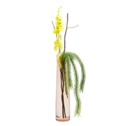 Vaso Decorativo Tube Laranja