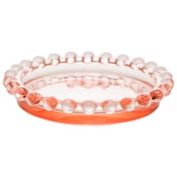 Conjunto de Pratos Pearl I Rosa 10 cm