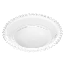 Conjunto de Pratos Pearl Transparente 14 cm