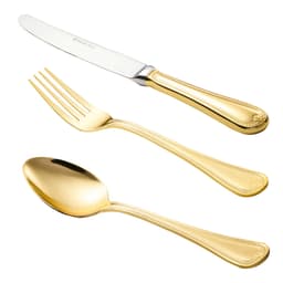 Faqueiro com 101 Peças Geneve I Dourado