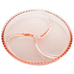 Petisqueira Pearl Rosa 23x23 cm