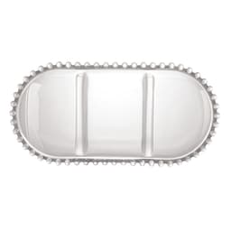 Petisqueira Pearl Transparente 15x30 cm