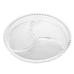 Petisqueira Pearl Transparente 24x24 cm