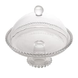 Porta Bolo Pearl I Transparente