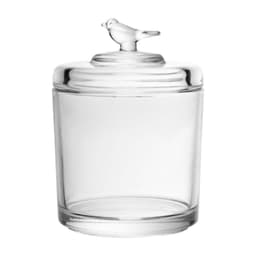 Pote Bird Transparente 10,5 cm