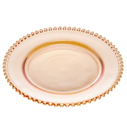 Prato Pearl Âmbar 28 cm