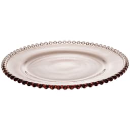 Prato Pearl Fumê 20 cm