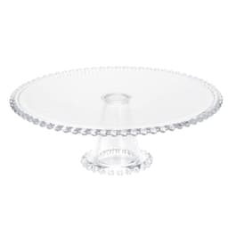 Prato de Bolo Pearl II Transparente