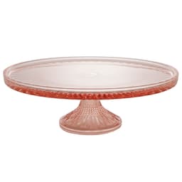 Prato de Bolo Queen Rosa