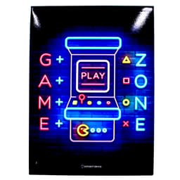 Quadro Geek Preto e Azul