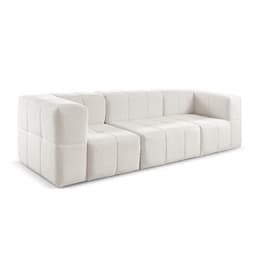 Sofá Box 3 Lugares - Bouclé Nude