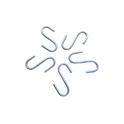 10 Ganchinhos S Prata Multiuso Organizador Gancho Cozinha Utensílios