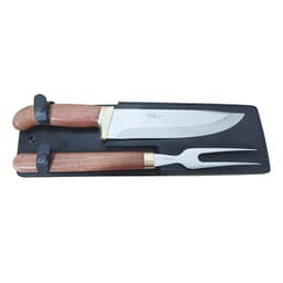 Kit Churrasco Arkhip Churra Master Grill 8'' Cabo Madeira Bainha