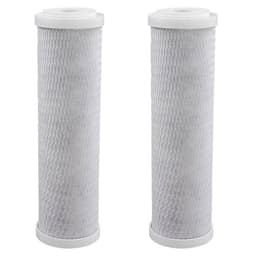 Kit 2 Refil Filtros Acqua 230 BR/TR POU Carbon Block 9.3/4' Carvão Ativado Acquabios