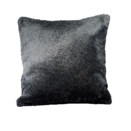 Capa de almofada 45x45  peluda Grafite luxo