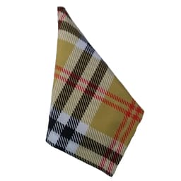 Guardanapo mesa tecido decorado 45x45cm- xadrez luxo premium