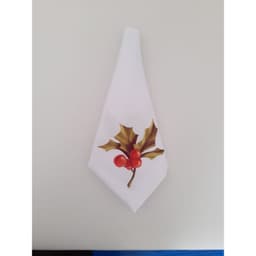 Jogo 2 Guardanapo tecido estampado 45x45 Cereja luxo premium