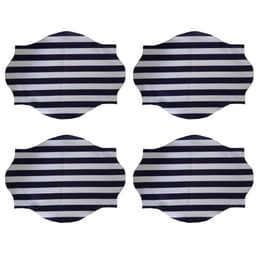 Jogo Americano 4 peças 50x37 Listrado estampado