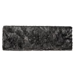 Peseira 2,30x0,60 Grafiti Shaggy para Cama zíper premium A