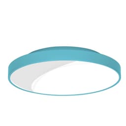 Plafon para 4 Lâmpadas Redondo 50cm 7653 JD Molina Azul