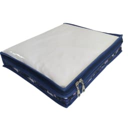 Protetor Anti Mofo Tam PP Nylon PVC Floral Az luxo c/ zíper