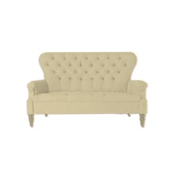 Sofá Chesterfield 3Lug. Mod. F Ecologico Areia