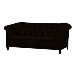 Sofá Chesterfield 3Lug. Mod. V Ecologico Preto